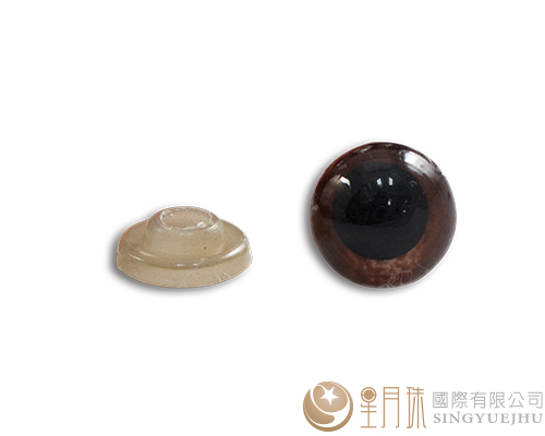 玩偶眼睛-圓(雙色)12mm-10入