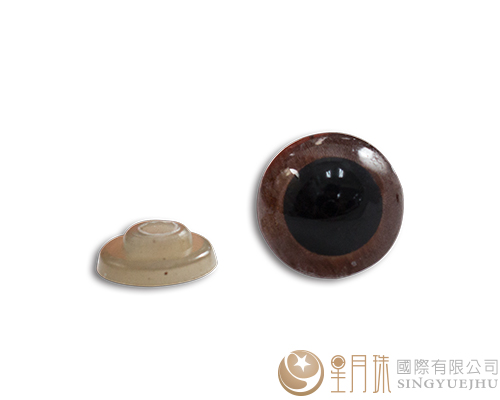 玩偶眼睛-圆(双色)14mm-8入