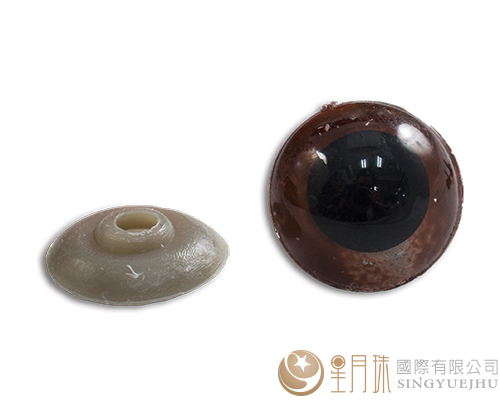 玩偶眼睛-圆(双色)20mm-4入