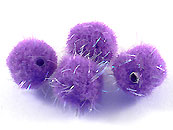 洞棉绒球-金聪-紫色-10入