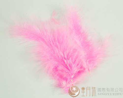 羽毛-粉红色-100入