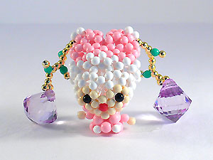 串珠材料包-215天秤座娃娃-女-3mm糖果珠