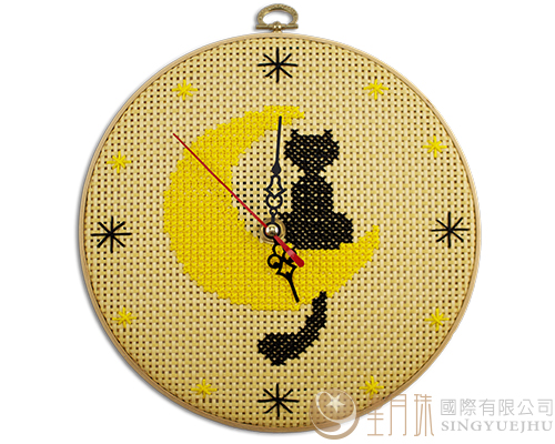 創意十字繡材料包-A款-月亮貓