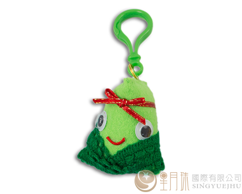 手縫包粽(中)扣環吊飾-綠色