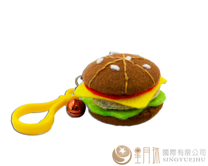 DIY漢堡吊飾材料包-1入(大)