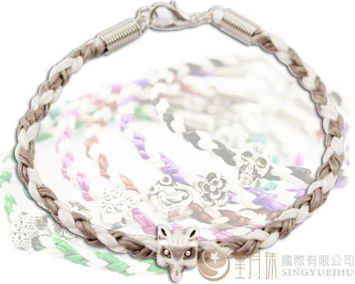 蠶絲蠟線DIY編織手環材料包