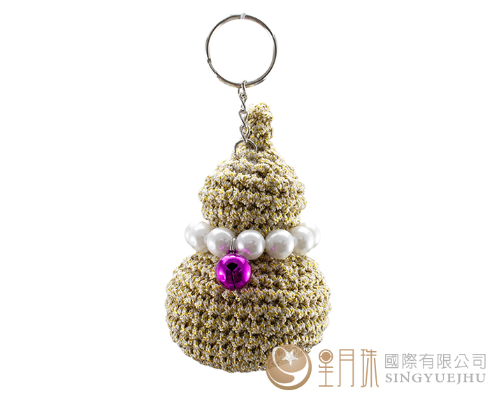 吉祥葫蘆吊飾材料包-1入 黃(C0027) 