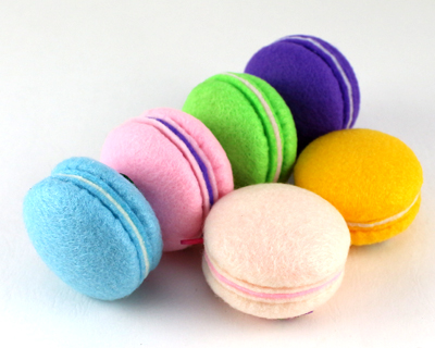 DIY馬卡龍鎖圈材料包(含鎖圈)-1入(D001)