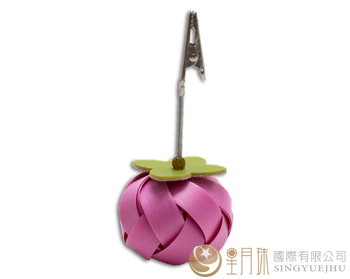 柿柿如意MEMO夾-粉紅(E0022) 