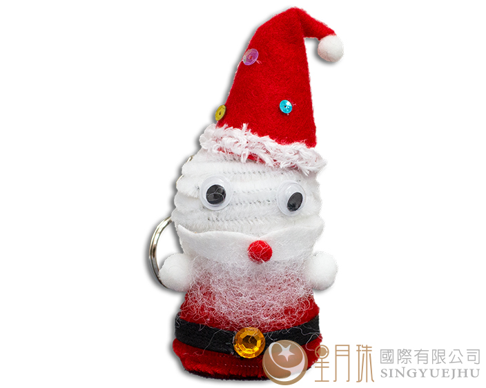 毛根圣诞老人锁圈材料包(J006)