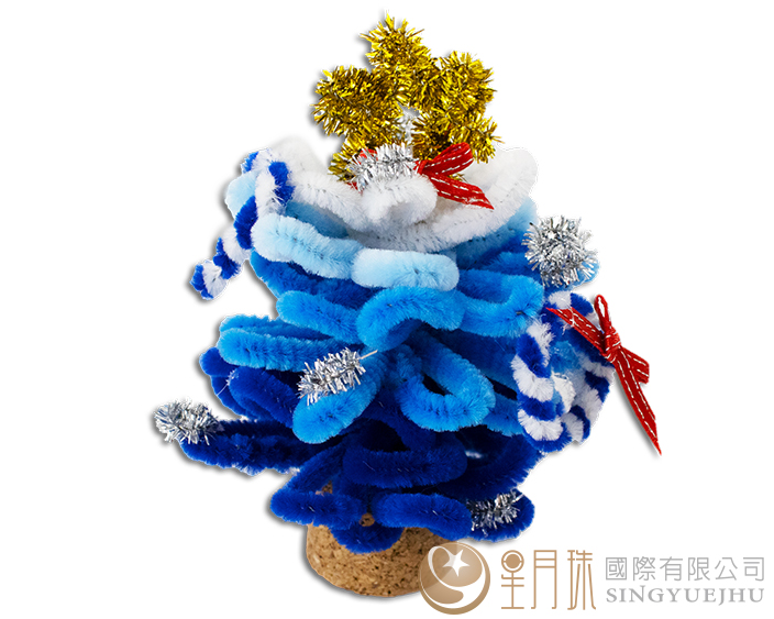 毛根圣诞树-蓝(J0011)