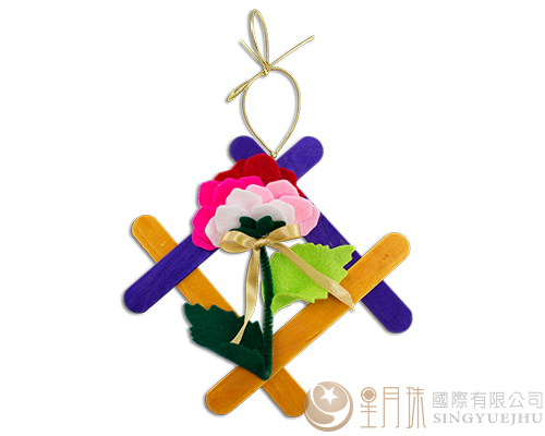 DIY半立體不織布花朵-B款(繡球花)(L002)