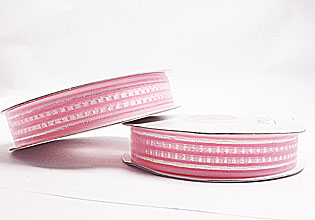 絲金緞帶-粉紅色-19mm