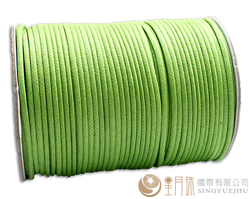 仿皮繩2.5mm-果綠