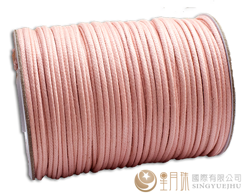 仿皮繩2.5mm-粉紅