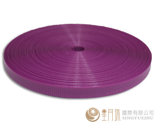 6mm编织打包带7-紫桃红色