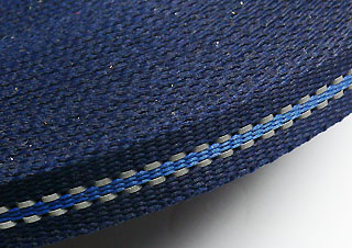 織帶-12mm-藍+深藍+米色