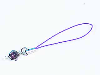 貓眼石吊繩(亮紫)