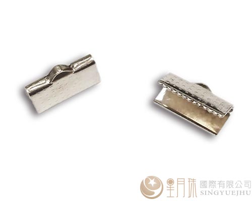 缎带夹片-13*7mm-6入(镍色)