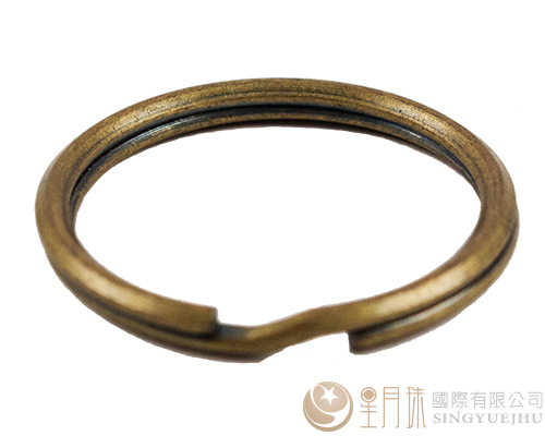 鎖圈雙環25mm-古銅-10入