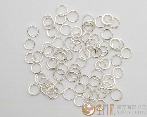 單圈5mm-銀-0.5兩