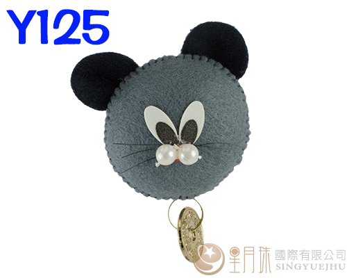 DIY無打孔香包Y125-錢鼠