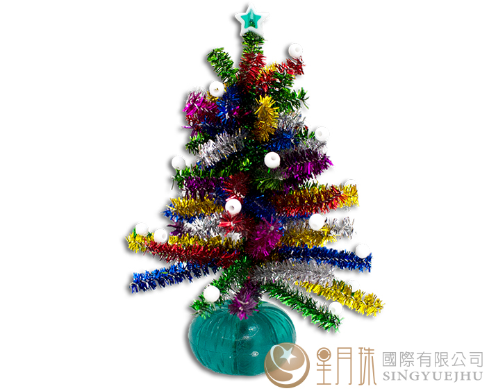可爱圣诞树材料包-彩色