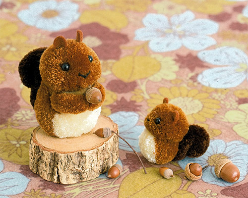 超疗愈毛线球动物玩偶