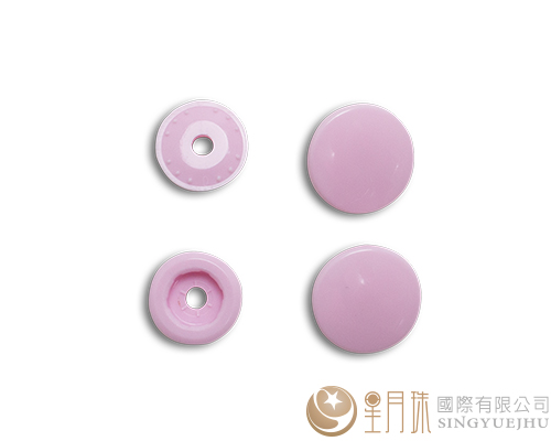 塑胶压扣-10mm/100入-粉