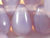 捷克水滴珠4*6mm牛奶紫-10入