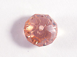 捷克扁圓珠12*8mm-粉紅色
