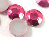 鋁質貼鑽-3mm-30入-深粉紅色