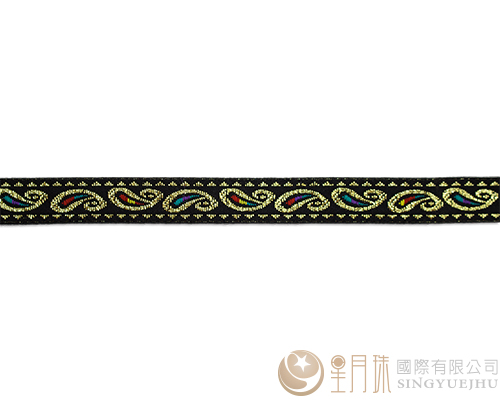 電腦刺繡織帶-寬12.5mm*114.9尺(只有一份)